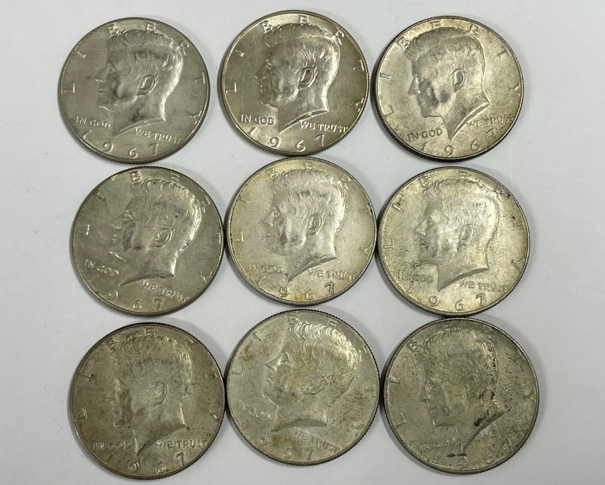□F09 アメリカ ハーフダラー 50セント 銀貨 1966～1969年 29枚お
