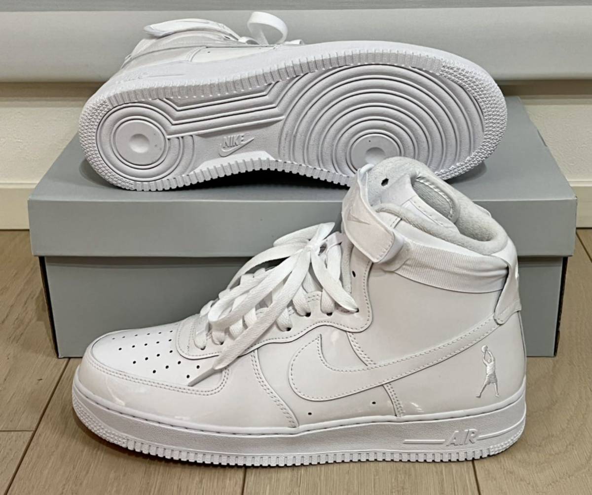限定セール! AIR SHEED白パテント30cm- FORCE FORCE 1 HI QS RETRO