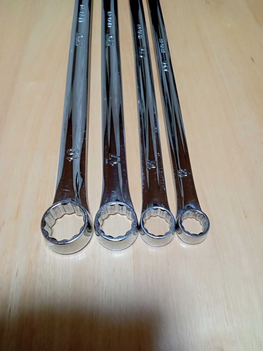 KTC 超ロングラチェットめがねレンチ(首振)セット スナップオン snap