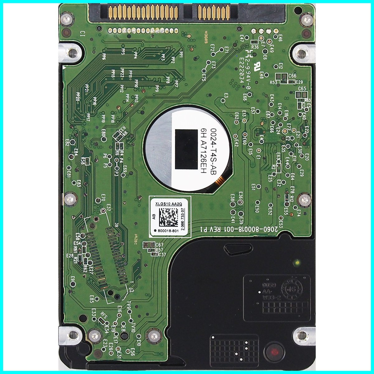 Western Digital WD5000LPLX-08ZNTT0 2.5インチ 7mm SATA600 500GB 1391回 14047時間_画像2