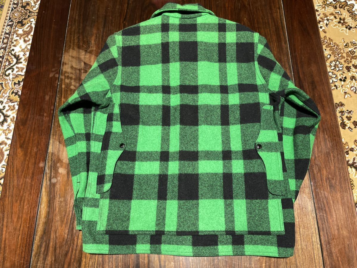 今月まで 稀少 FILSON Mackinaw Wool Cruiser Green Black 今月まで 稀少 FILSON Mackinaw Wool Cruiser Green Black