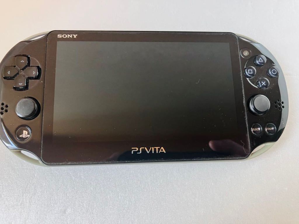 ☆美品 液晶無傷 SONY ソニー PS Vita Wi-Fiモデル PCH-2000 カーキ