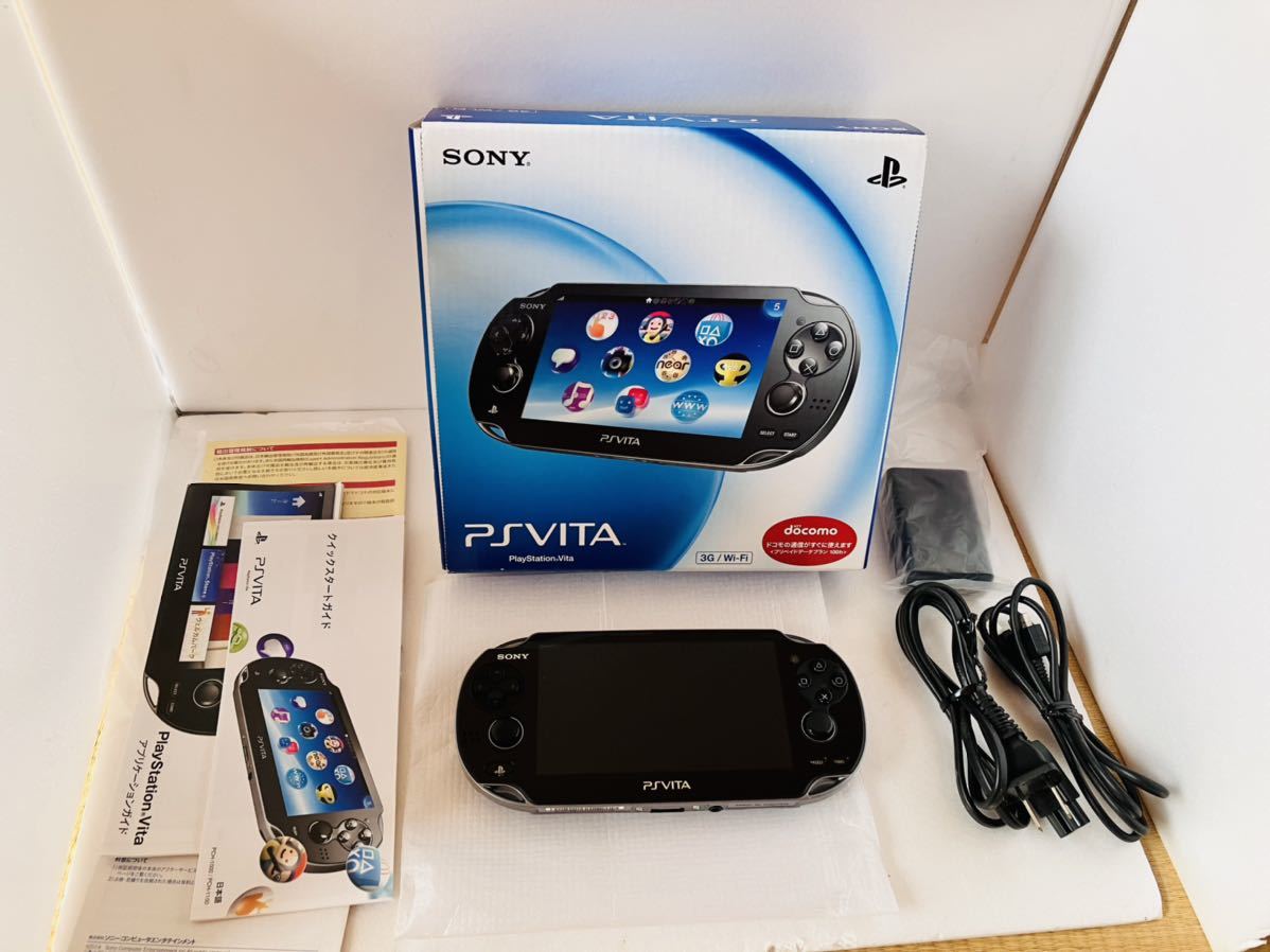 ☆新品未使用 極上美品 完品 PlayStation Vita 3G/Wi‐Fiモデル