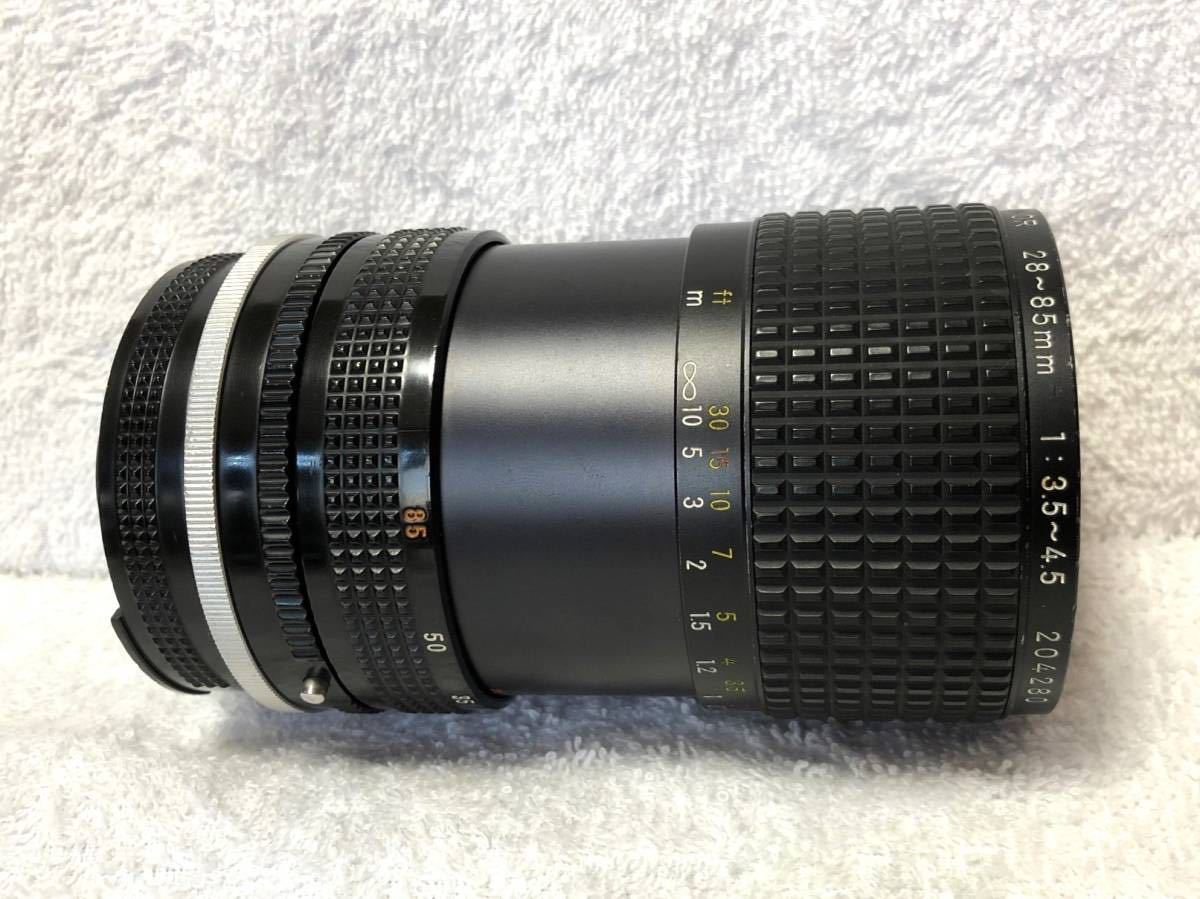 Nikon ニコン AI Zoom Nikkor 28～85mm F3.5～4.5S MF一眼レフ用 ズームレンズ_画像5