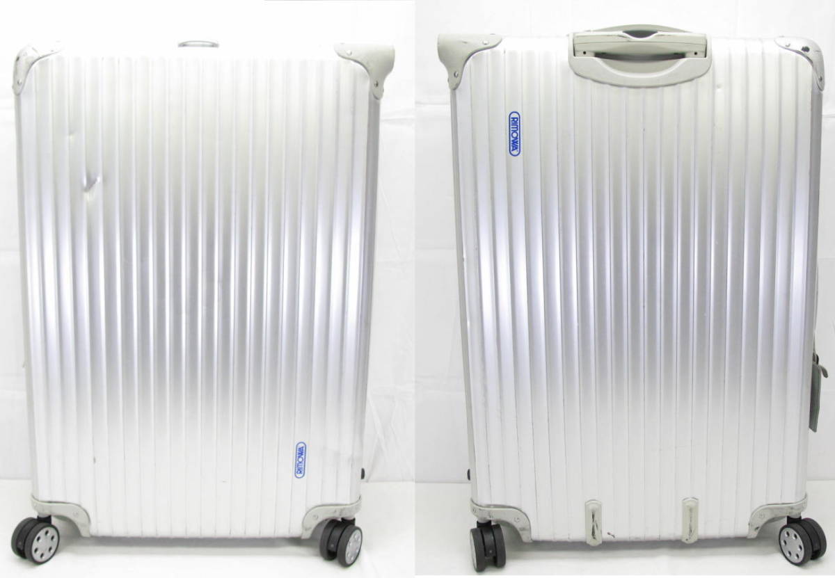 ■RIMOWA/リモワ■キャリーバッグ■スーツケース■TOPAS/トパーズ■4輪■アルミ■シルバー■932.77■_画像3