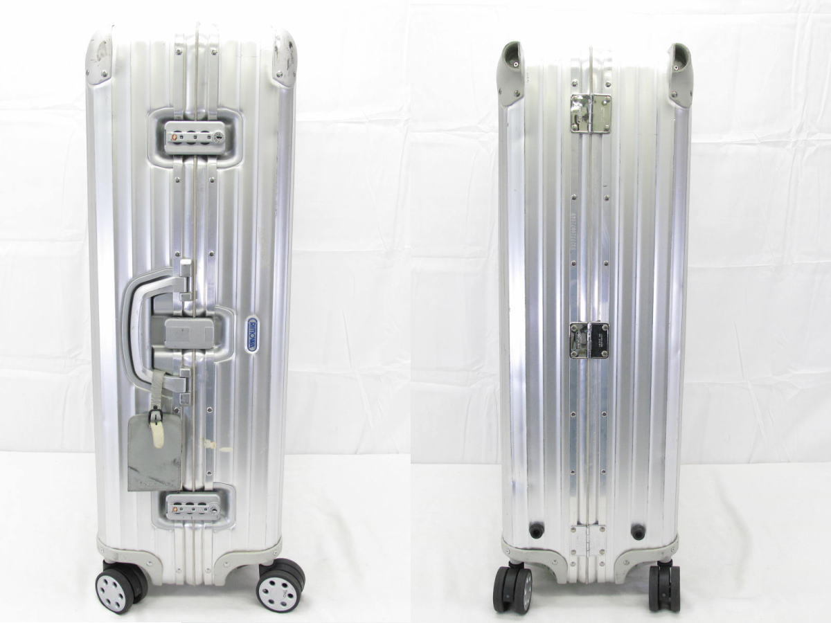 ■RIMOWA/リモワ■キャリーバッグ■スーツケース■TOPAS/トパーズ■4輪■アルミ■シルバー■932.77■_画像4