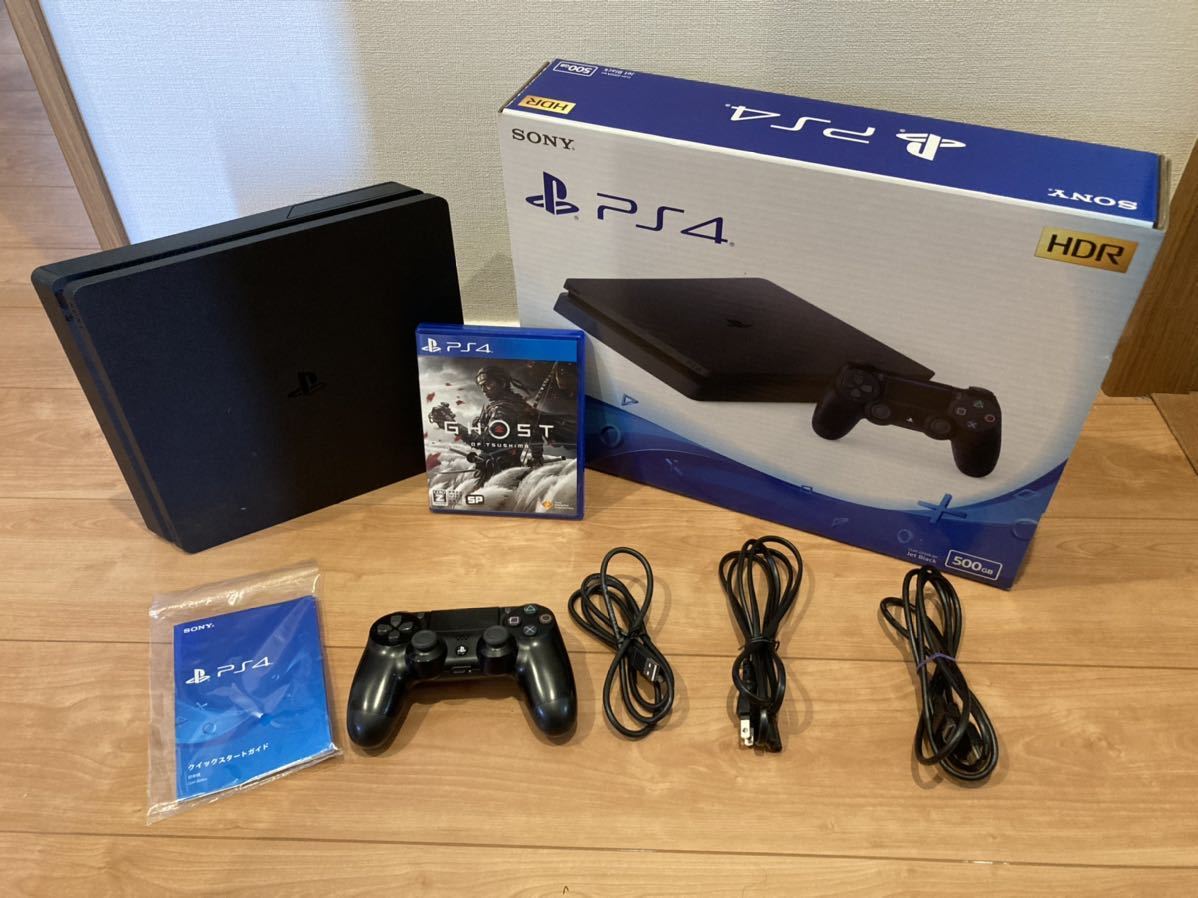 ☆CUH-2200A 500G PlayStation4本体 ジェットブラック ソフト一本付き