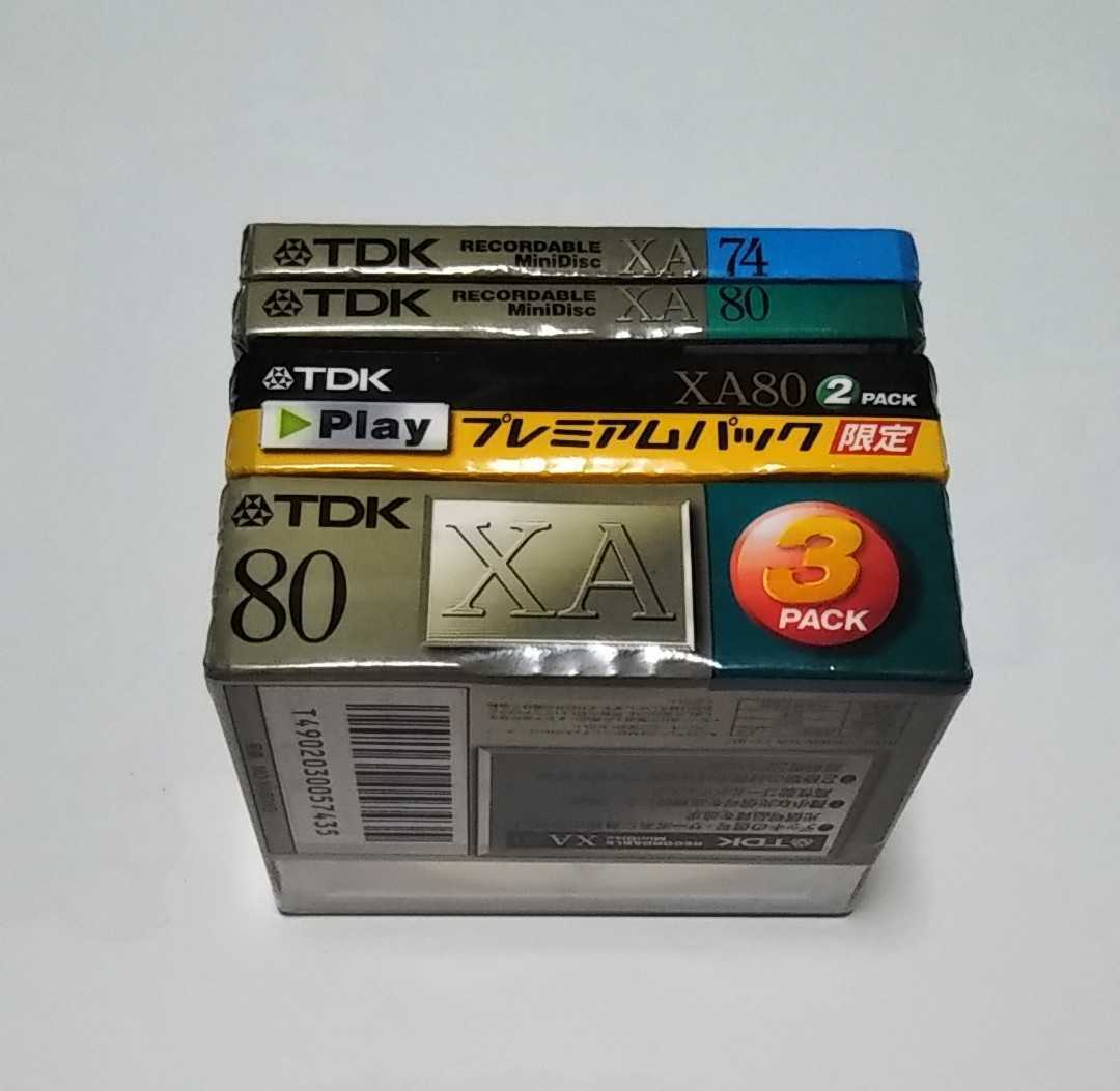 MDディスク TDK XAシリーズ 74分1枚 80分6枚 合計7枚(記録媒体)｜売買 