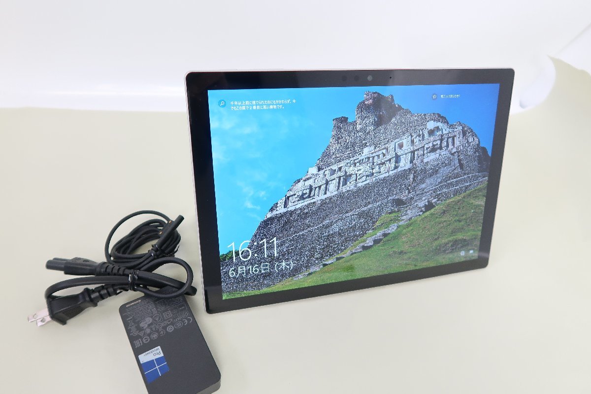 06-1602】 LTE対応 タブレット Microsoft Surface Pro5 1807 第7世代