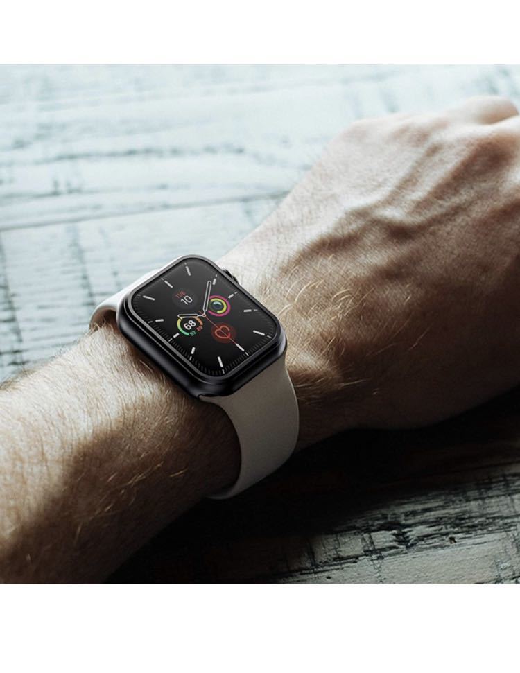 Apple Watch ケース Apple Watch 保護フィルム44mm コンパチブル Apple Watch 6/5/4、SE Apple Watch カバー