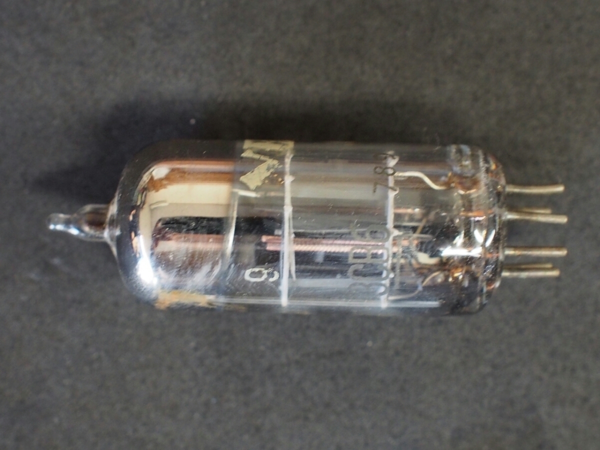 当時物 希少品 NEC 日本電気(株) 真空管 Electron tube 型式: 3CB6 MT管 (ミニチュア管) No.0328_画像2