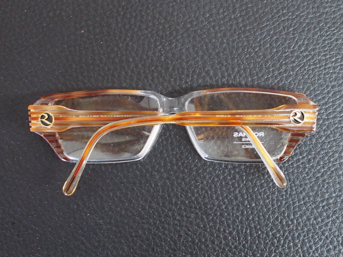 未使用 ビンテージ マダムロシャス ROCHAS PARIS 眼鏡 メガネフレーム 種別: フルリム サイズ: 57□12 材質: セル 型式: 4601 管理No.13571_画像2