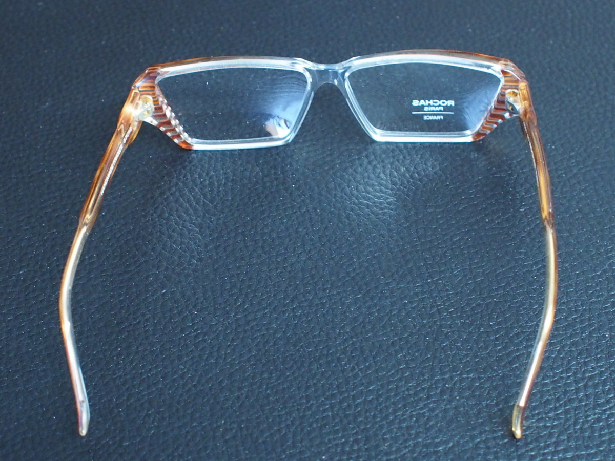 未使用 ビンテージ マダムロシャス ROCHAS PARIS 眼鏡 メガネフレーム 種別: フルリム サイズ: 57□12 材質: セル 型式: 4601 管理No.13571_画像5