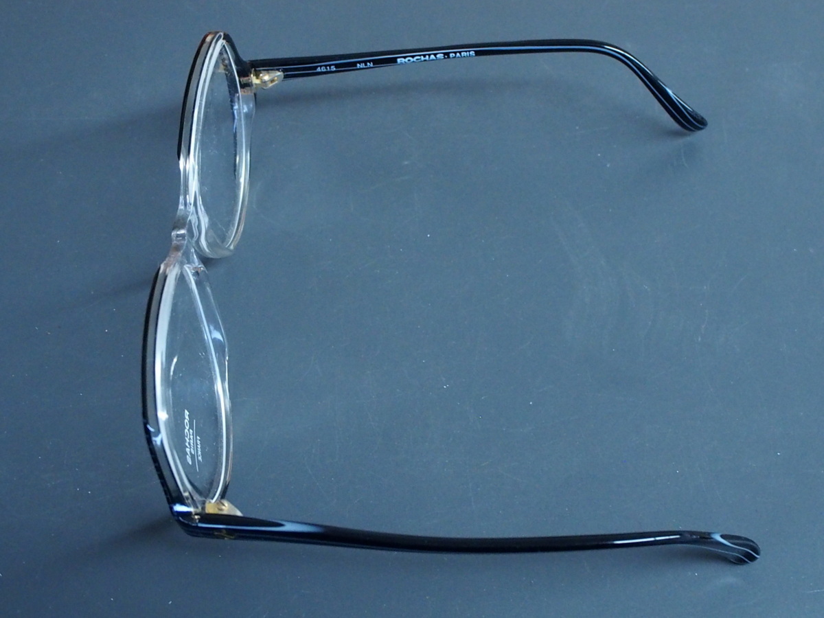 未使用 ビンテージ マダムロシャス ROCHAS PARIS 眼鏡 メガネフレーム 種別: フルリム サイズ: 58□16 材質: セル 型式: 4615 管理No.11030_画像3