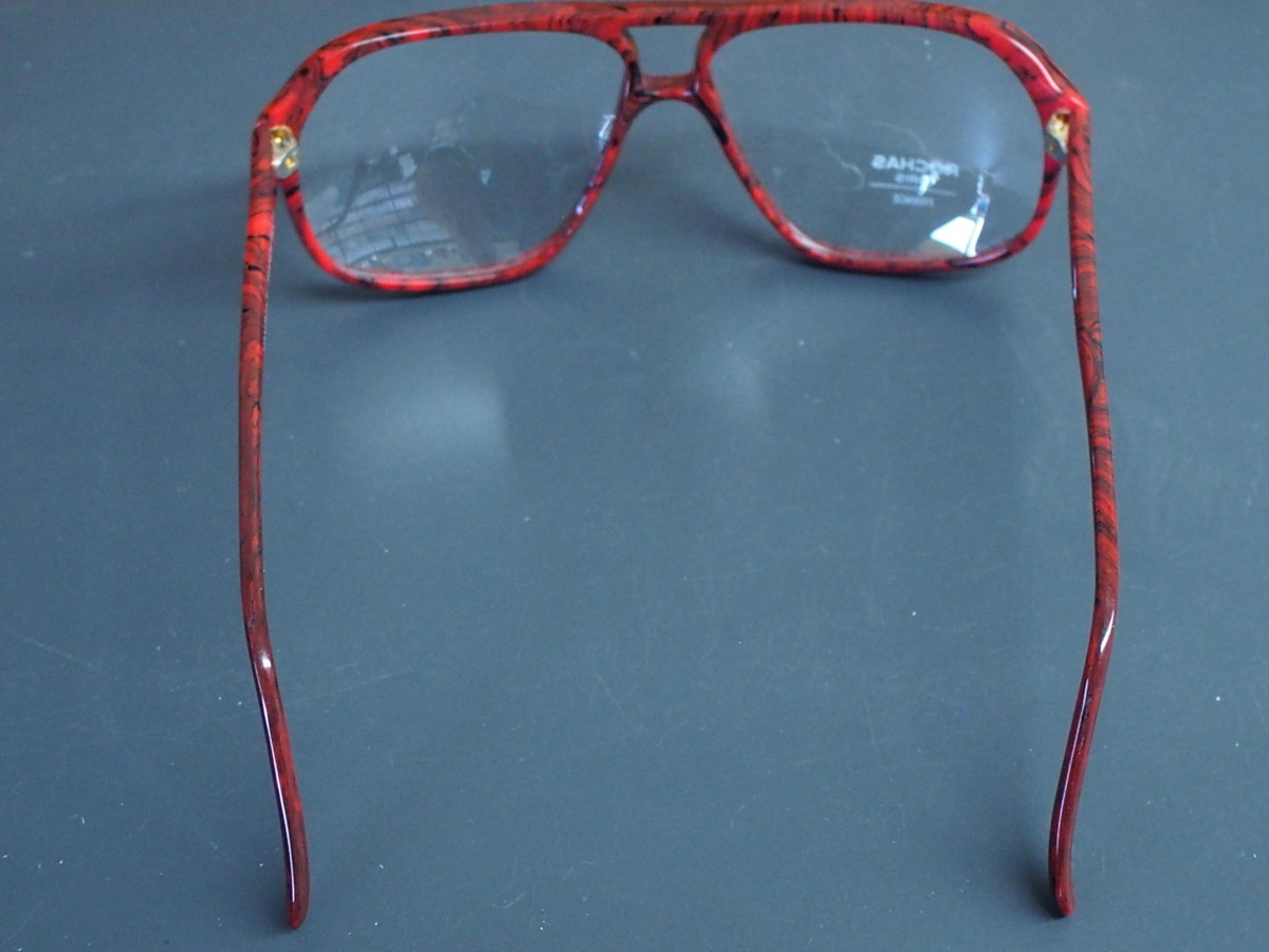 未使用 ビンテージ マダムロシャス ROCHAS PARIS 眼鏡 メガネフレーム 種別: フルリム サイズ: 60□14 材質: セル 型式: 4609 管理No.11037_画像4
