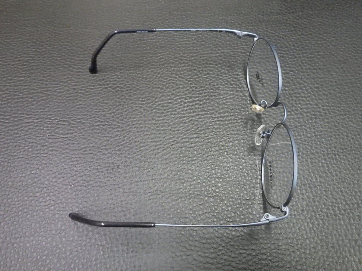 未使用 増永眼鏡(株) masunaga 眼鏡 メガネフレーム 種別: フルリム パリ サイズ: 50□15-130 材質: TIITANIUM 型式: J-24 管理No.10801_画像6