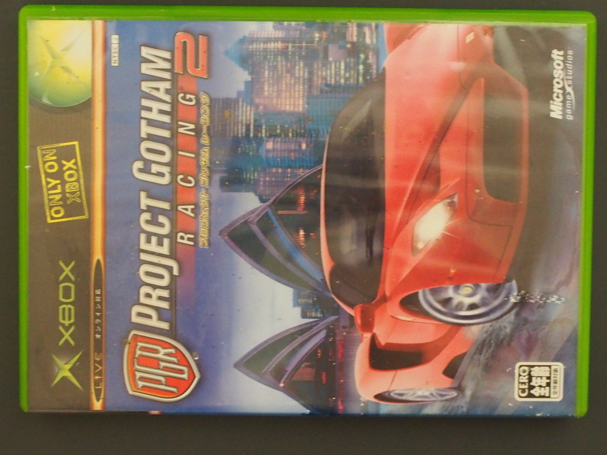  rare masterpiece Microsoft XBOX X box Microsoft Project Gotham Racing 2 G44-00034 control No.9373