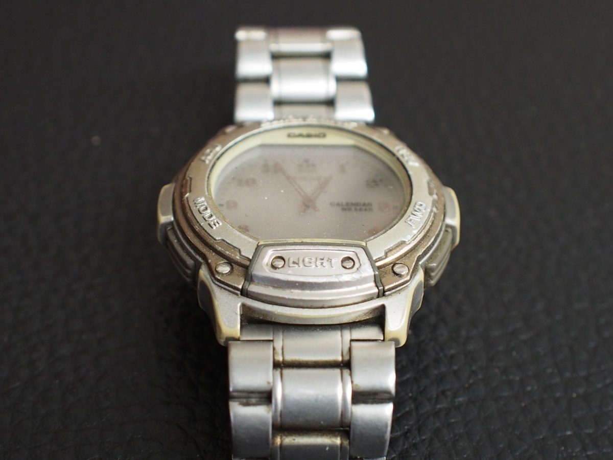希少 ヴィンテージ カシオ CASIO データバンク DATABANK 腕時計 型式: ABX-64 CAL: 1708 管理No.13413_画像4