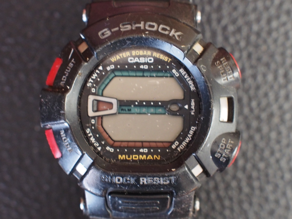 希少 ヴィンテージ カシオ CASIO ジーショック G-SHOCK マッドマン MUDMAN 腕時計 型式: G-9000 CAL: 3031 管理No.14068_画像1