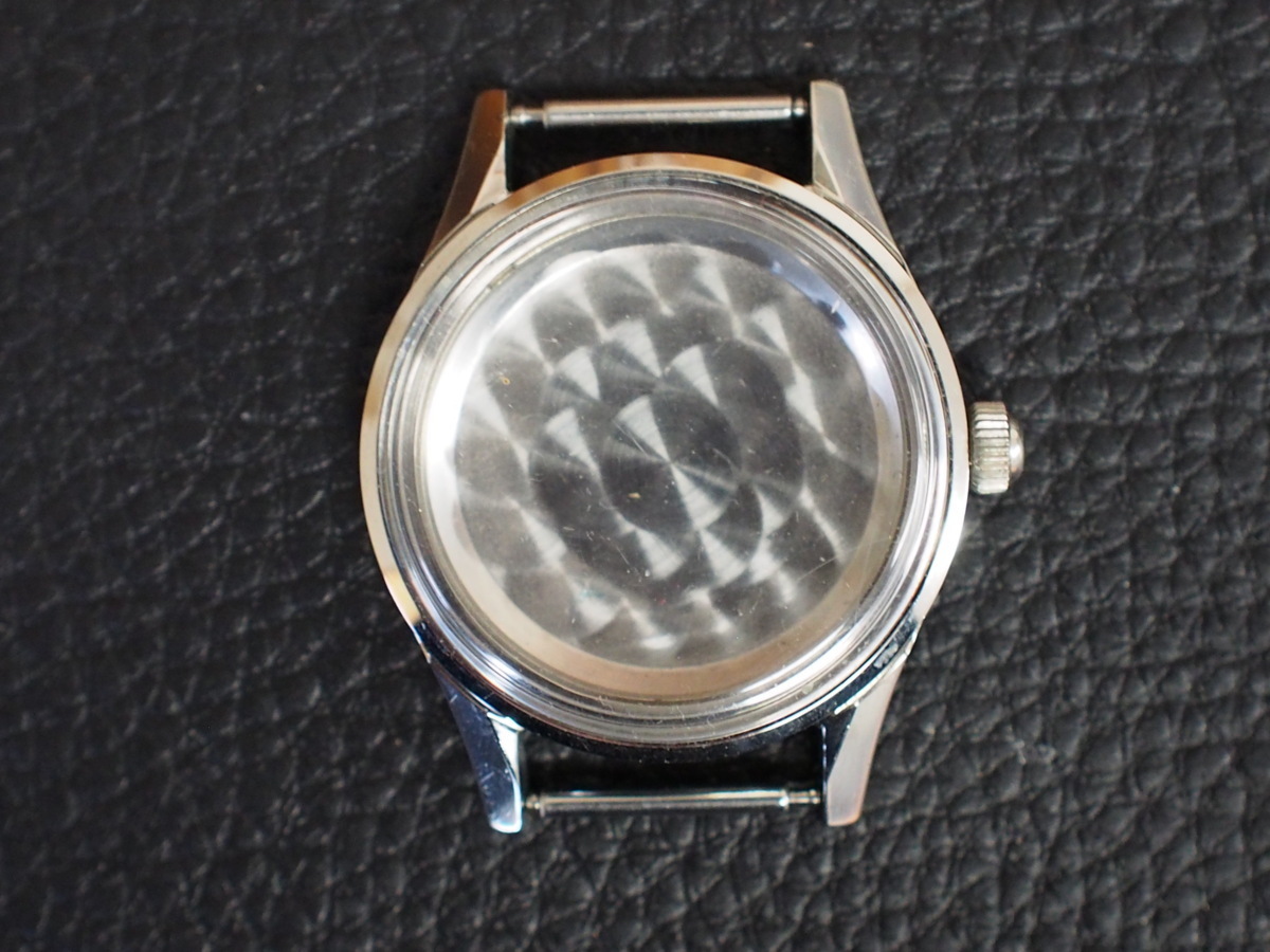 貴重 未使用 デッドストック シチズン CITIZEN ジェット オートデータ JET AUTODATER ケース 竜頭 風防 Ref: AD1407053 管理No.14761