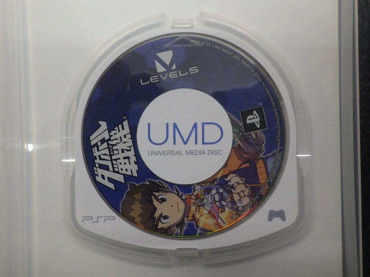 希少 名作 SONY PSP プレイステーションポータブル レベルファイブ LEVEL5 ダンボール戦機 ULJS00361 管理No.15418_画像4