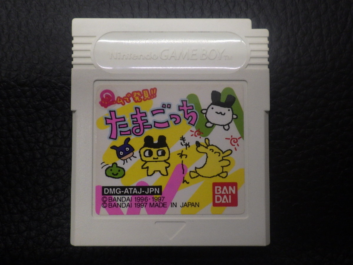  that time thing rare nintendo Game Boy soft ROM cassette BANDAI Bandai game . discovery!! Tamagotchi DMG-ATAJ-JPN control No.15580