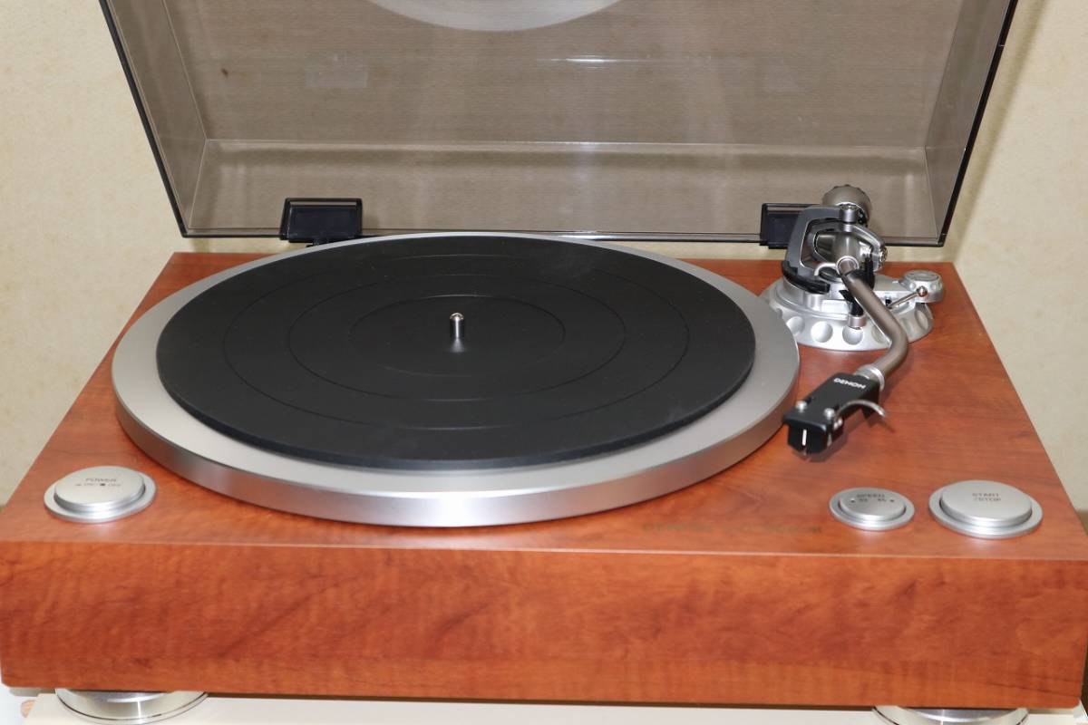 【中古品・美品】レコードプレイヤー DENON DP-500M_画像1