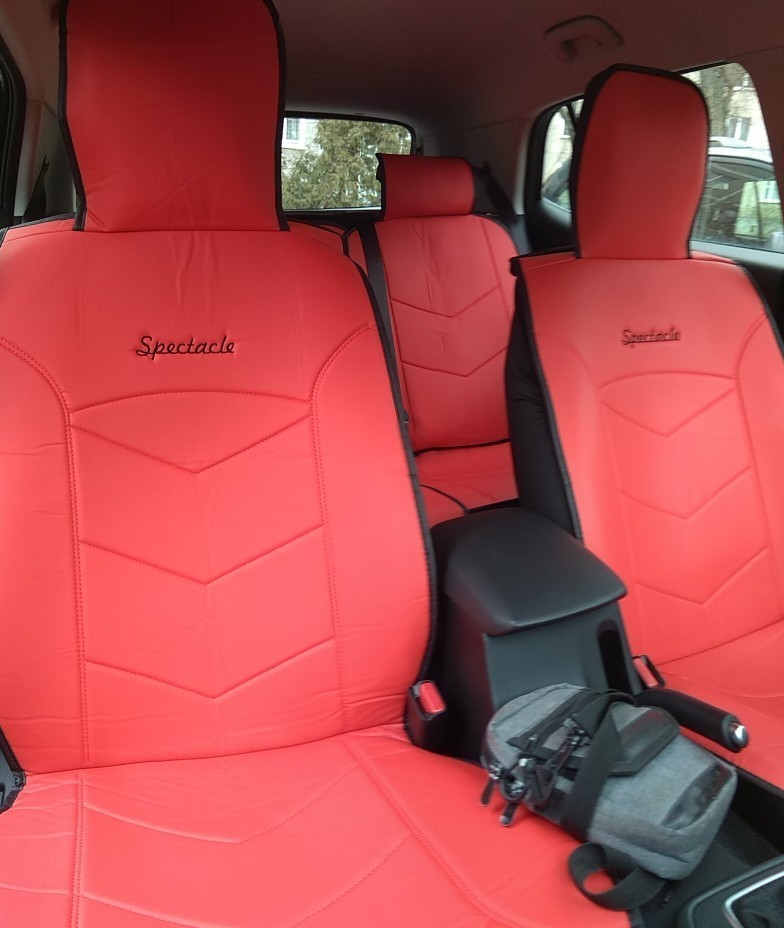  seat cover Demio DE series 2 seat set front seat polyurethane leather ... only Mazda is possible to choose 5 color TANE