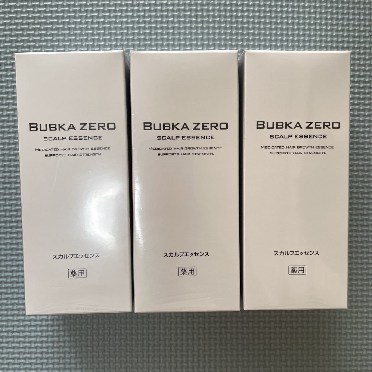 BUBKA ZERO SCALP ESSENCE ブブカ薬用育毛エッセンス　医薬部外品　×3個