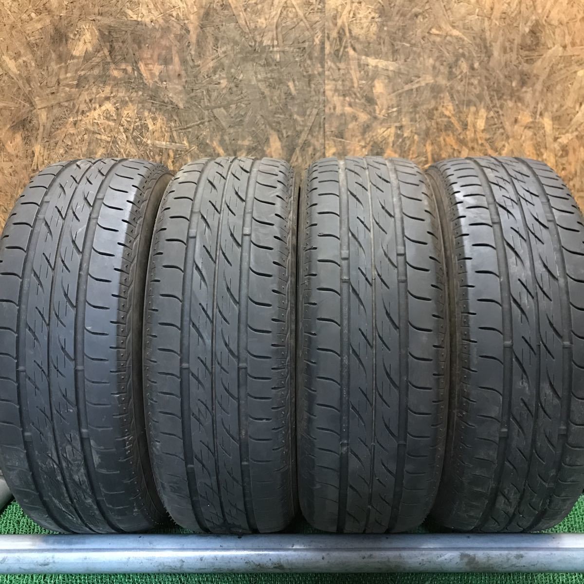 BS　NEXTRY　165/55R14　72V　極上バリ山4本価格　E-07　福岡　★引取り大歓迎★21年製★1000円スタート★早い者勝ち★　ワゴンR　パレット_画像1