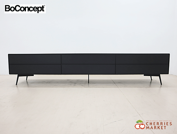 ◆展示品◆ BoConcept ボーコンセプト FERMO TV/HI-FI ユニット ドロップダウン式ドア ＆ ドロワー付き テレビボード/TV台 18万_画像1