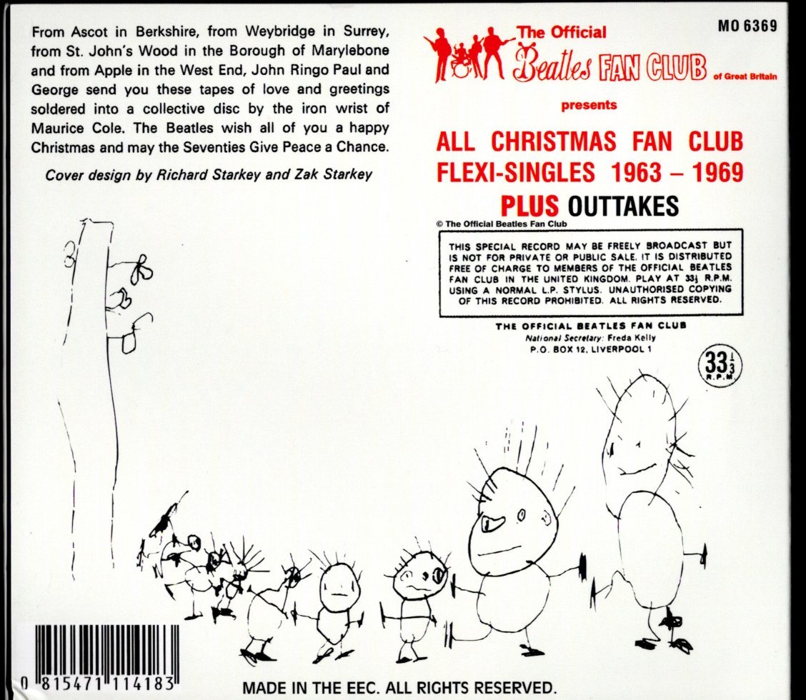 CD デジパック【THE BEATLES' CHRISTMAS ALBUM】Beatles ビートルズ_画像2