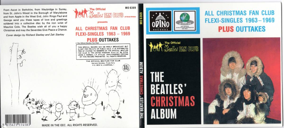 CD デジパック【THE BEATLES' CHRISTMAS ALBUM】Beatles ビートルズ_画像3