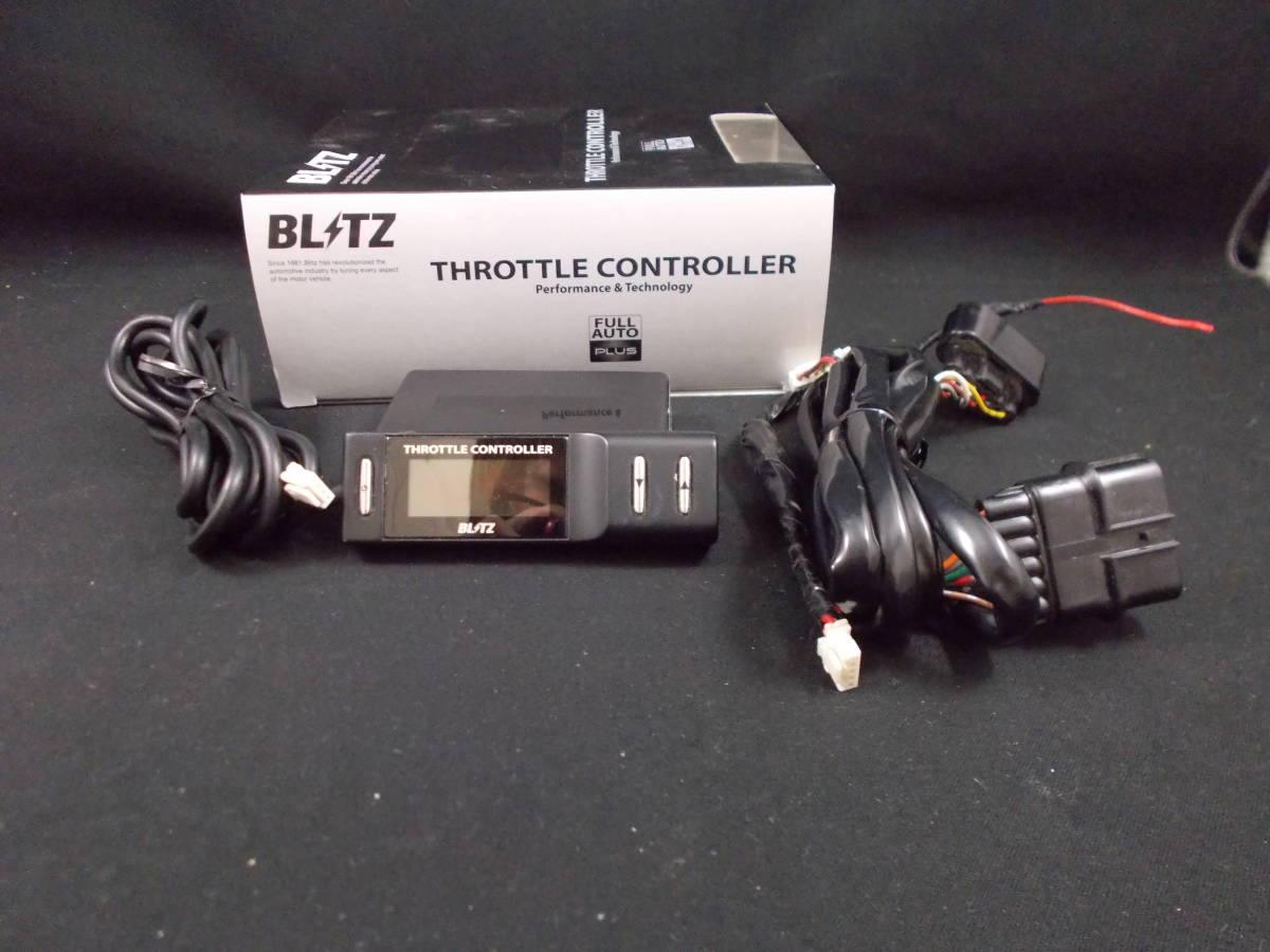【中古】BLITZ THROTTLE CONTROLLER FULLAUTO PLUS スロットルコントローラー シビック　FD2 TYPER スロコン JDM TRC001S-BF1 ブリッツ_画像1