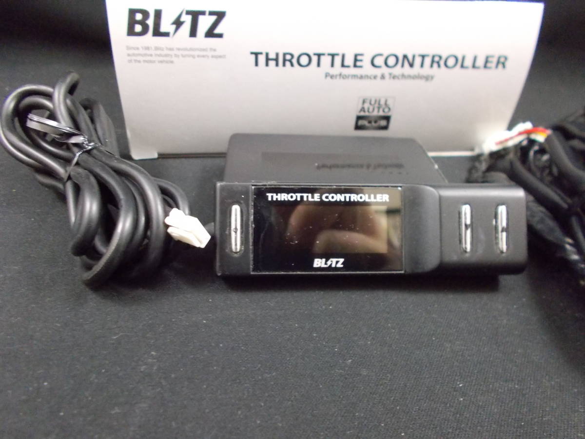 【中古】BLITZ THROTTLE CONTROLLER FULLAUTO PLUS スロットルコントローラー シビック　FD2 TYPER スロコン JDM TRC001S-BF1 ブリッツ_画像2