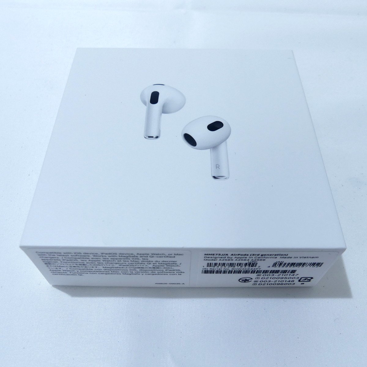 未開封】 Apple Airpods 3rd 第3世代 1MME73J/A A2565 A2564 A2566