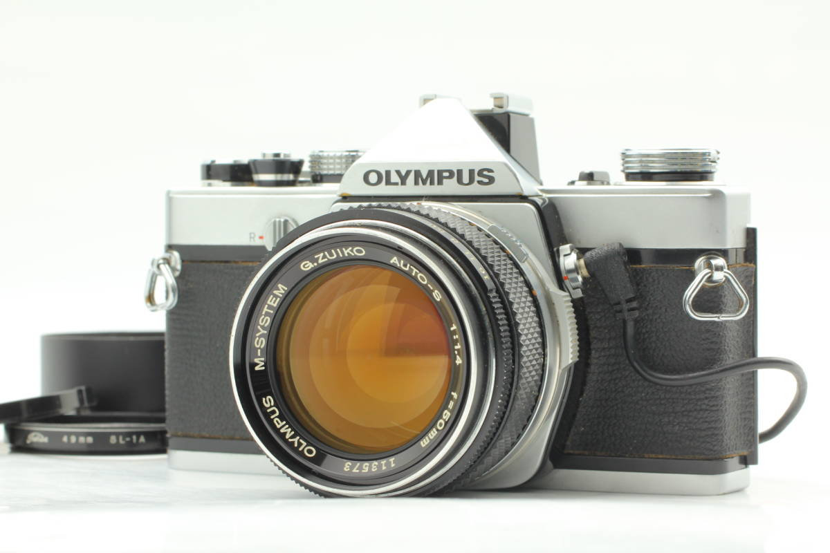 今ならほぼ即納！ オリンパス #3565 標準レンズセット F1.4 50mm M-System + Camera Film 35mm M-1 Olympus オリンパス