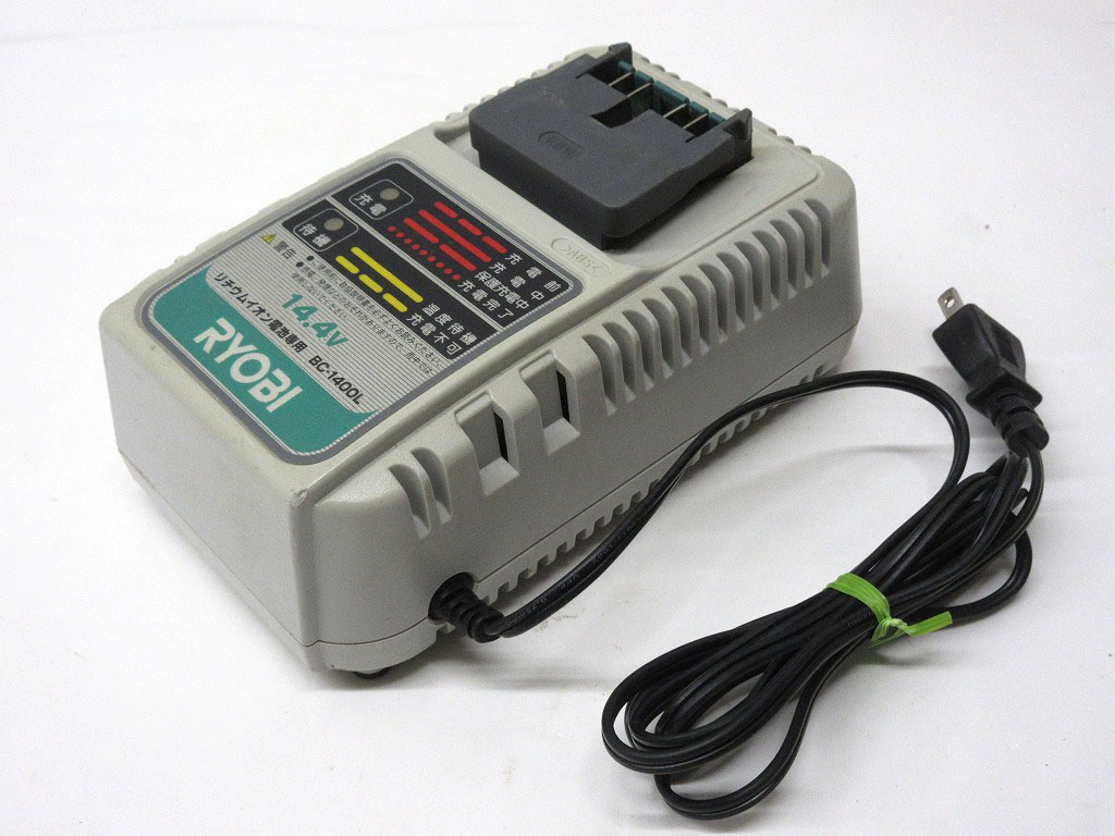 新品 リョービ BC-1400L + B-1430L 純正 京セラ 14.4V-