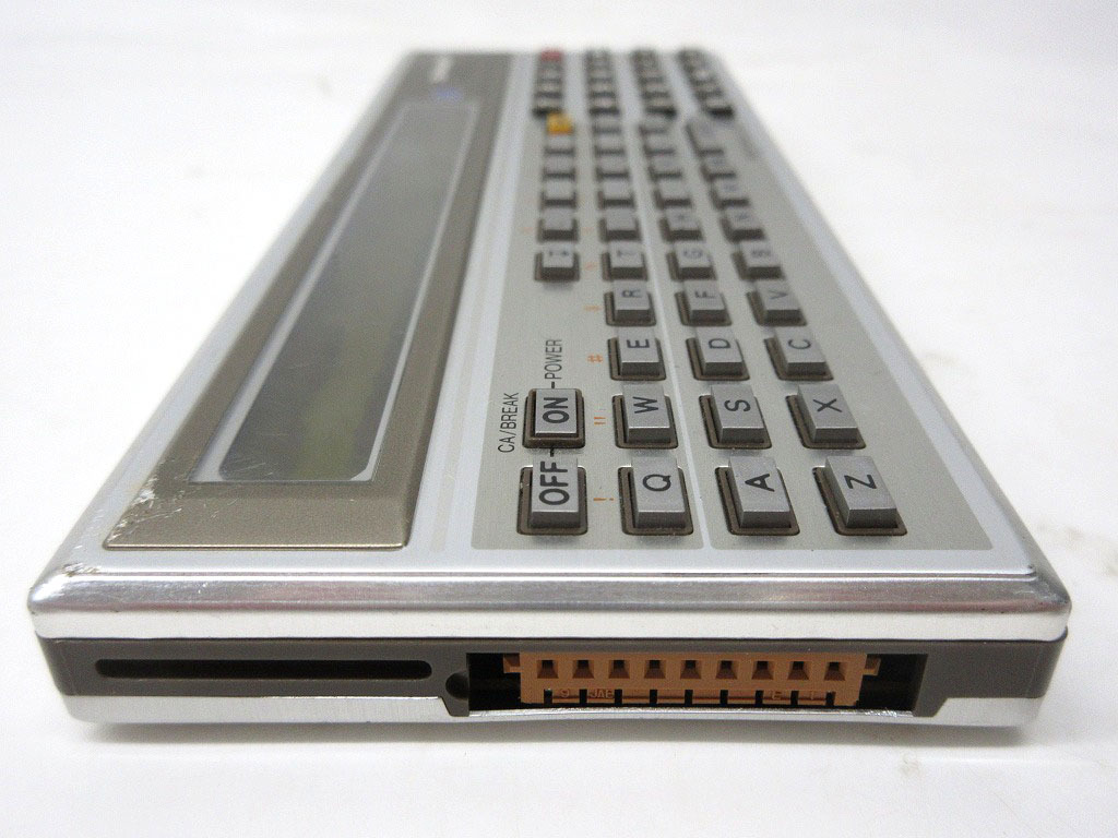 06K068 retro SHARP sharp pocket computer [PC-1211] Junk part removing etc. selling out 