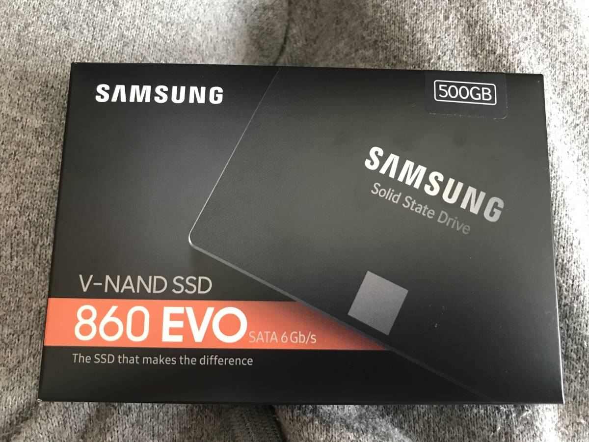 新品未開封 サムスン Samsung SSD 860 EVOシリーズ 500GB MZ-76E500B/IT