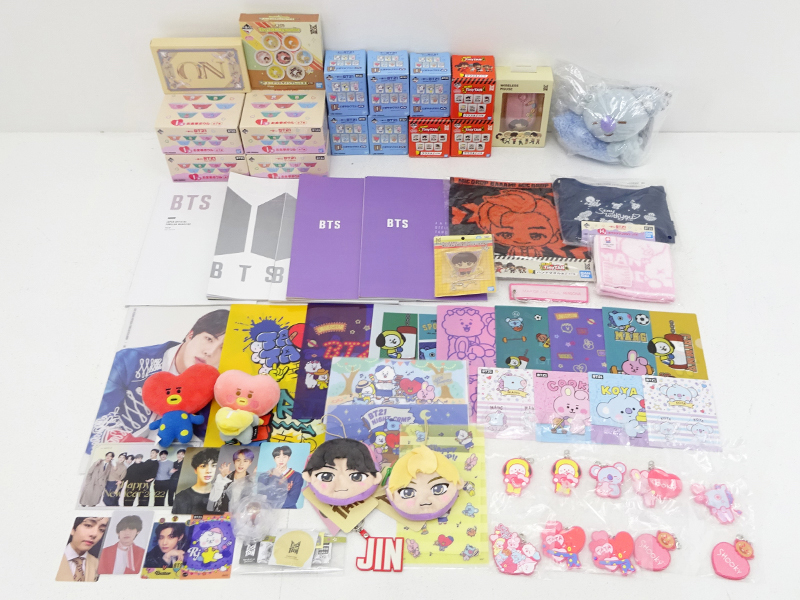 ☆中古☆BTS(防弾少年団) グッズ まとめ売り ラバーチャーム グラス