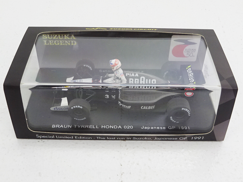 スパーク 1/43 ブラウン ティレル ホンダ 020 日本 GP 1991 鈴鹿
