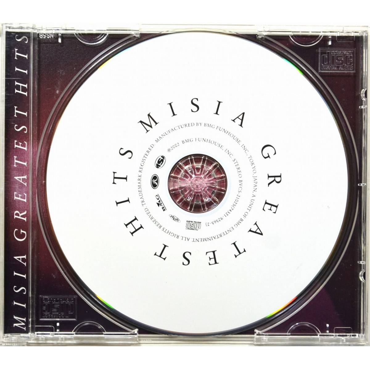 MISIA / Greatest Hits ◇ ミーシャ / グレイテスト・ヒッツ ◇ 国内盤帯付 ◇_画像3