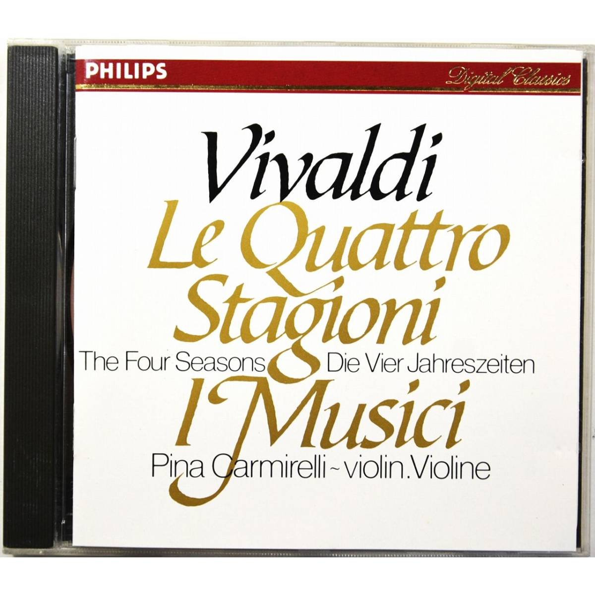 【西独盤】ピーナ・カルミレッリ ◇ ヴィヴァルディ ヴァイオリン協奏曲集「四季」◇ イ・ムジチ合奏団 ◇_画像1