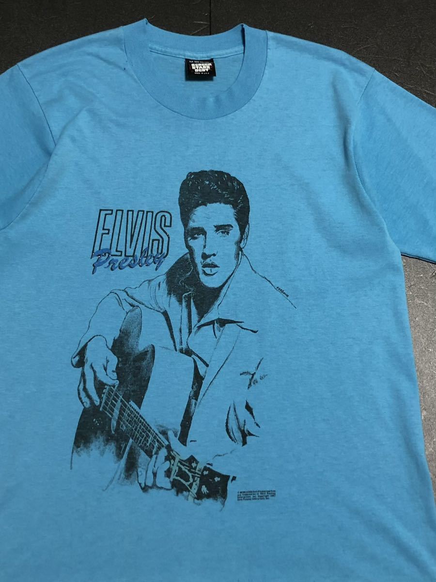 80s USA製 Elvis Presley エルビス プレスリー Tシャツ M ヴィンテージ