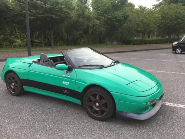 Lotus Elan M100 turbo SE Atlantic commercial firm vehicle inspection "shaken" 31 year 6 month F lip spoiler non-genuin muffler bucket seat engine, air conditioner excellent 