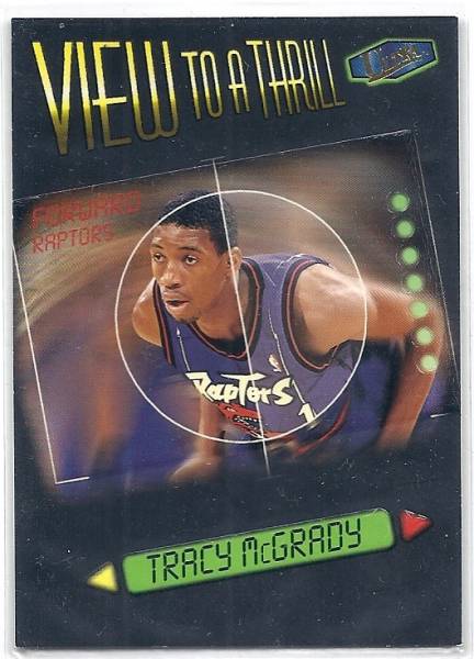 97-98 Fleer Ultra Tracy McGrady View to a Thrill_画像1