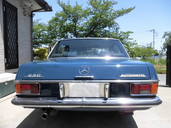  attention times staggering! length eyes Benz! super beautiful! finest quality car! W114 Benz 230-6 usually .....