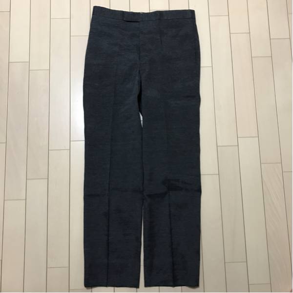 ka band Zucca no- tuck pants * size M* gray beautiful goods 