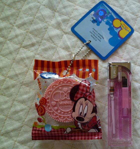 { postage 120~} unopened tag attaching * Disney Minnie Mouse cookie mascot pink * Point .. prompt decision * lovely key holder 